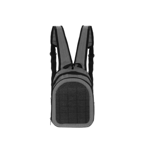 Mochila para painel solar 2L USB 5W 5V Bolsa de ombro portátil telefones celulares Bolsa para células de painel solar de carregamento Bolsas com carregador solar de viagem