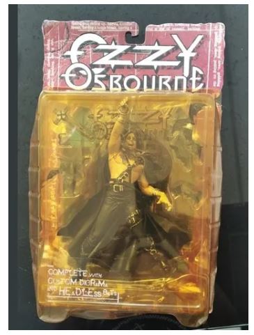 Boneco Mcfarlane Ozzy Osbourne Lacrado New