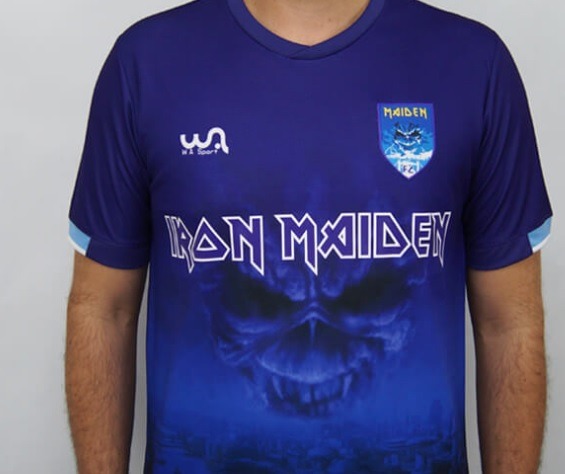 Camisa de Futebol Iron Maiden W A Sport - Brave New World