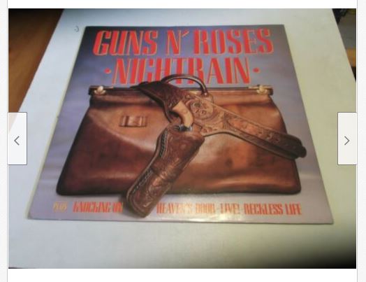 Details about GUNS N' ROSES NIGHTRAIN 12" SINGLE