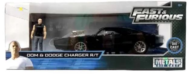Dominic Toretto 8cm Dodge Charger R/t 1970 20cm Fast Furious