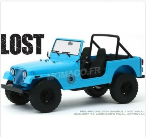 Details about Greenlight 19064-jeep cj-7 dharma lost 1977 (2004-2010) 1/18- show original title