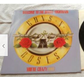 Details about GUNS N ROSES.WELCOME TO THE JUNGLE.UK 12" SINGLE.IN EXCELLENT CONDITION!