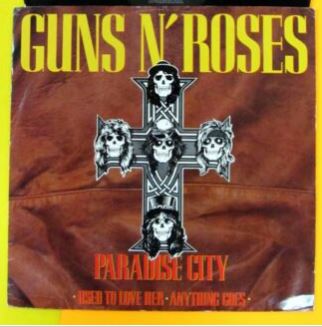 Details about GUNS N' ROSES Paradise City 1989 UK 12” Single EXCELLENT VINYL CONDITION #8565