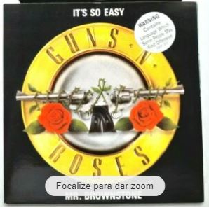 Details about NM/NM It's So Easy / Mr Brownstone GUNS N ROSES 7" VINYL 45 (GEF 27) 1987