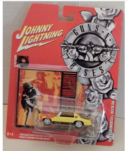 Details about Oldsmobile Delta 88 Johnny Lightning Hard Rock Art Guns Roses Use Your Illusion