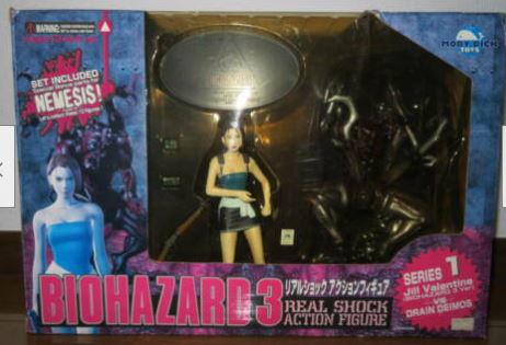 Details about Resident Evil 3 Moby Dick Real Shock Action Figure Jill Valentine Drain Dimos