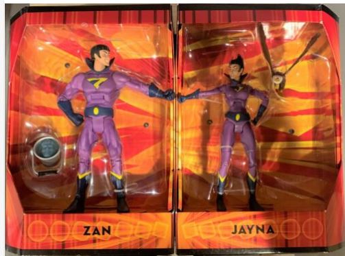 Details about DC Universe Classics Super Friends SDCC Wonder Twins Zan Jayna (2) Figure Lot