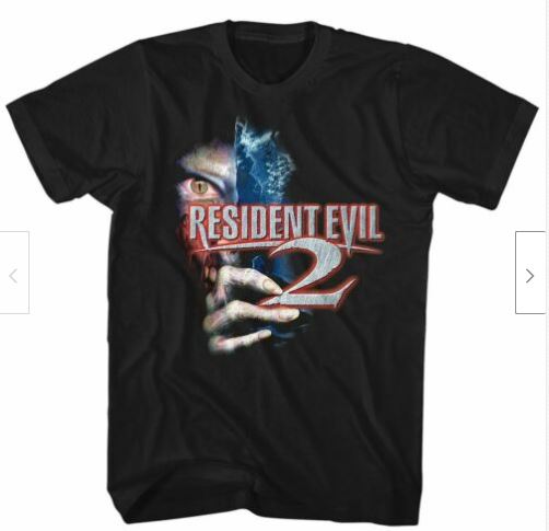 Details about Resident Evil Residentevil 2 Black T-Shirt