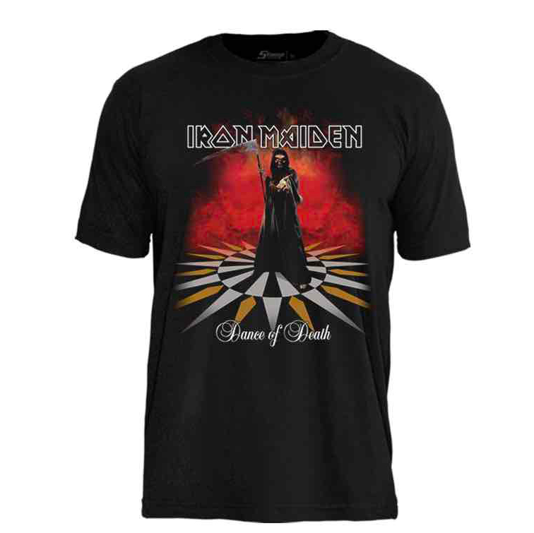 Camiseta Iron Maiden Dance Of Death