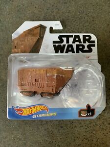 Details about Hot Wheels Star Wars Starships SANDCRAWLER Jawa Vehicle Car RARE