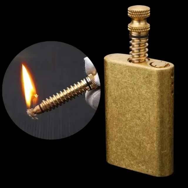 Kerosene Pull-out Ignition Lighter, Retro Zorro, Pure Copper Match, Cigarette Tool, Men's Gift, Outdoor Ignition Tool, New