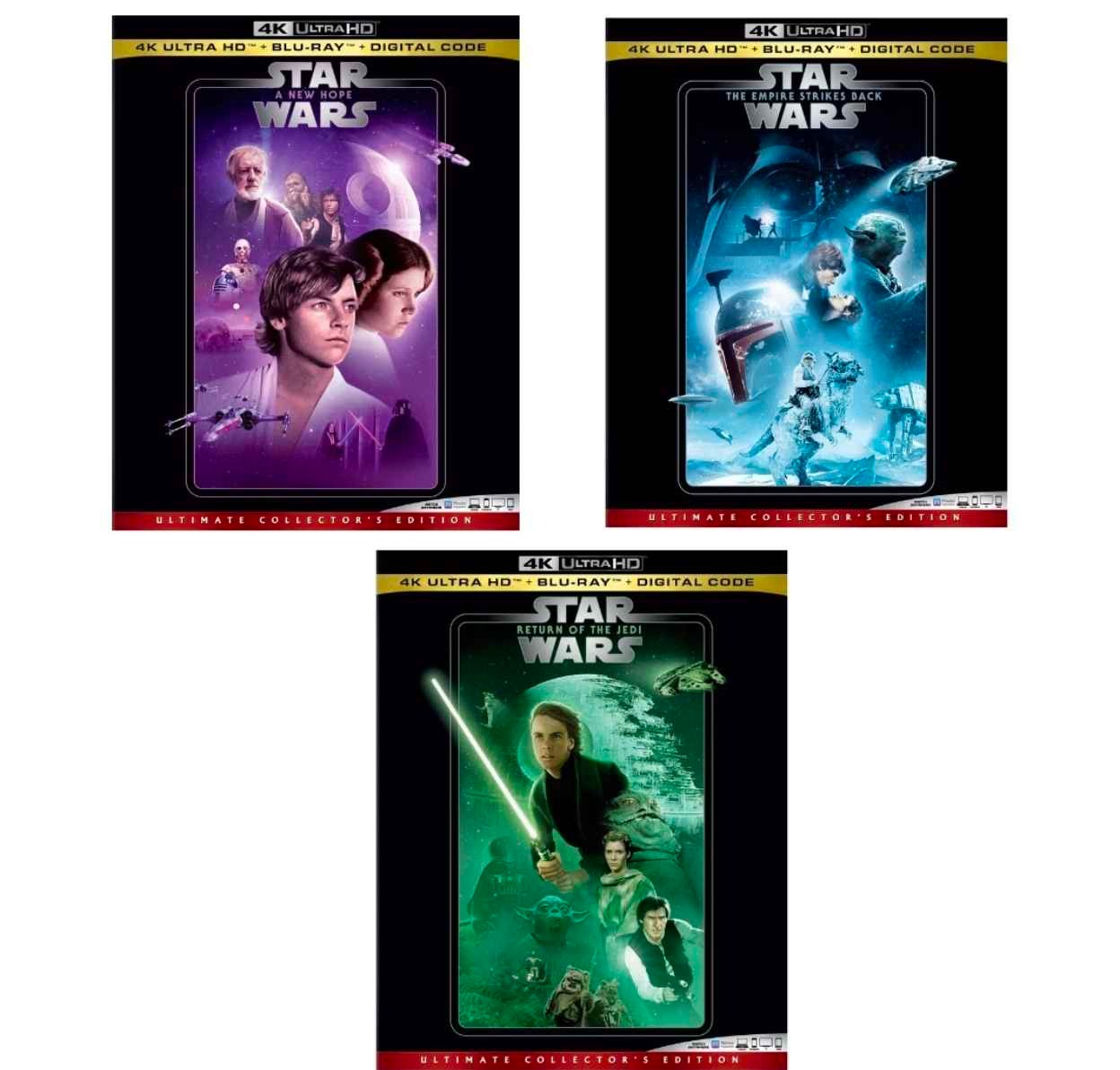 Star Wars Original Trilogy (4K) New