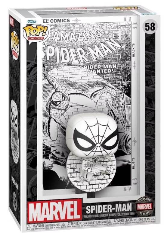 Funko POP! Comic Cover: The Amazing Spider-Man - Vinyl Figure #58 #80875