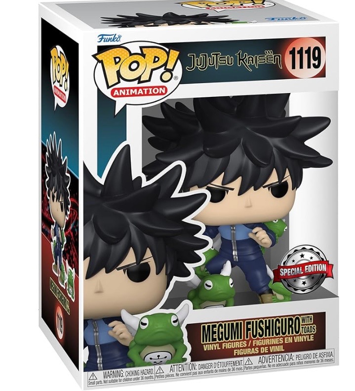 Funko Pop Megumi With toads