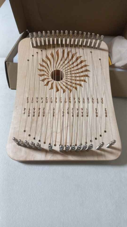 17/31 Strings Fingerplay Lyre Harp Veneer Stringed Instruments Harp Lyre Piano Easy Learning for Professional Beginner