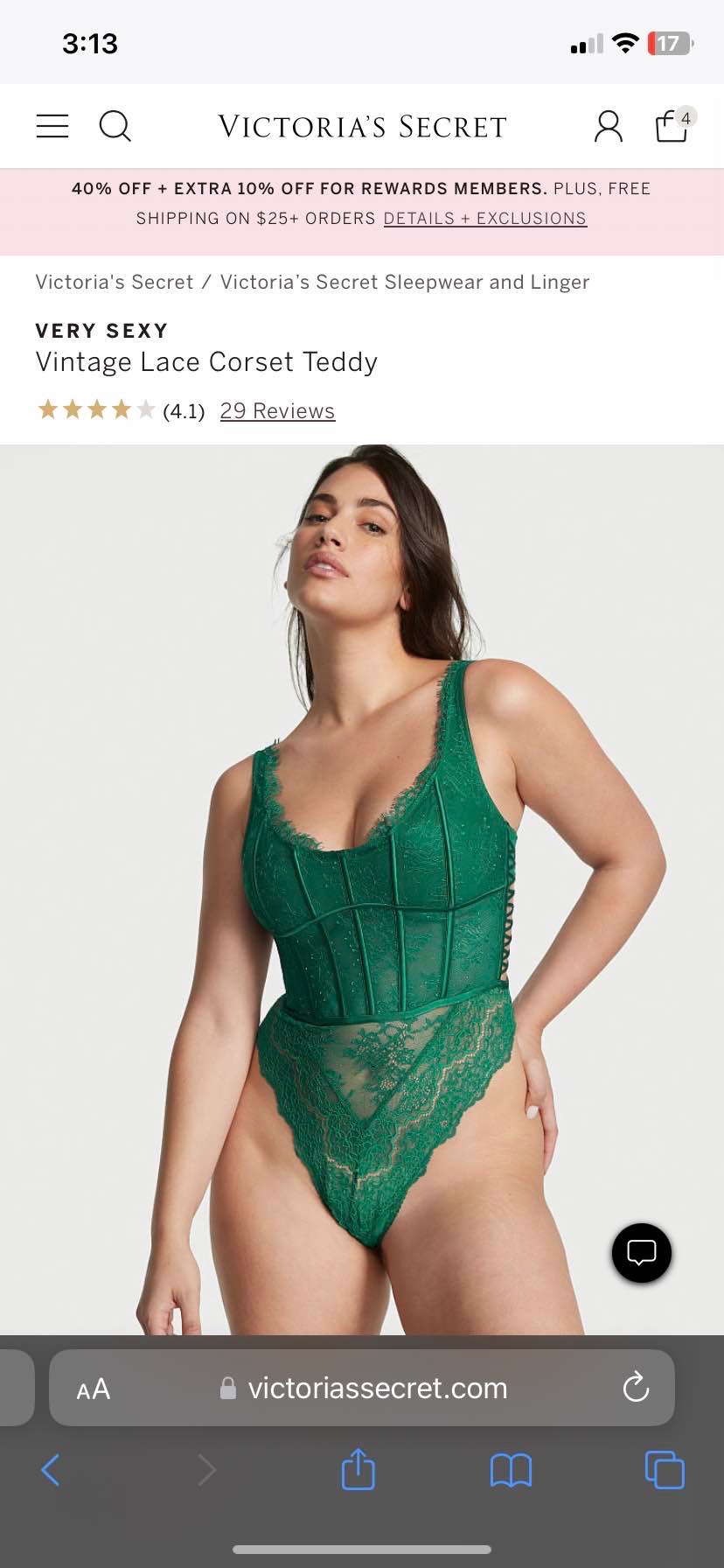 Vintage Lace Corset Teddy
