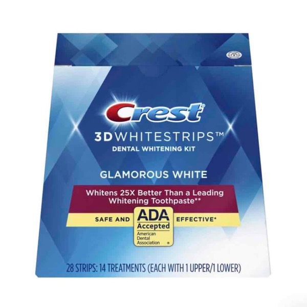 Отбеливающие полоски для зубов Crest Glamorous White