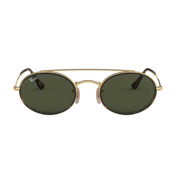 Ray-Ban овальные солнцезащитные очки с двойным мостом