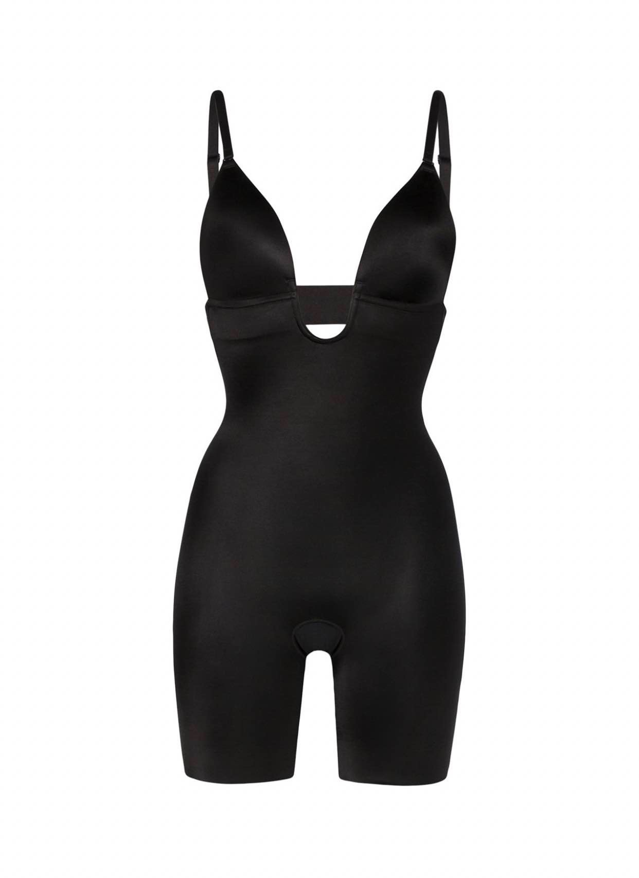 Spanx боди до середины бедра