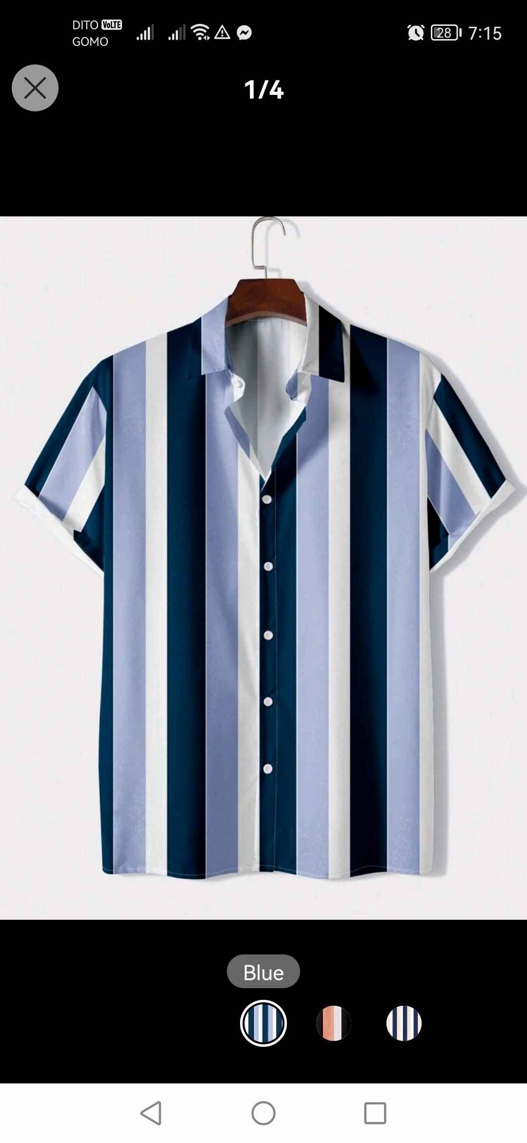 Craig - striped shirt