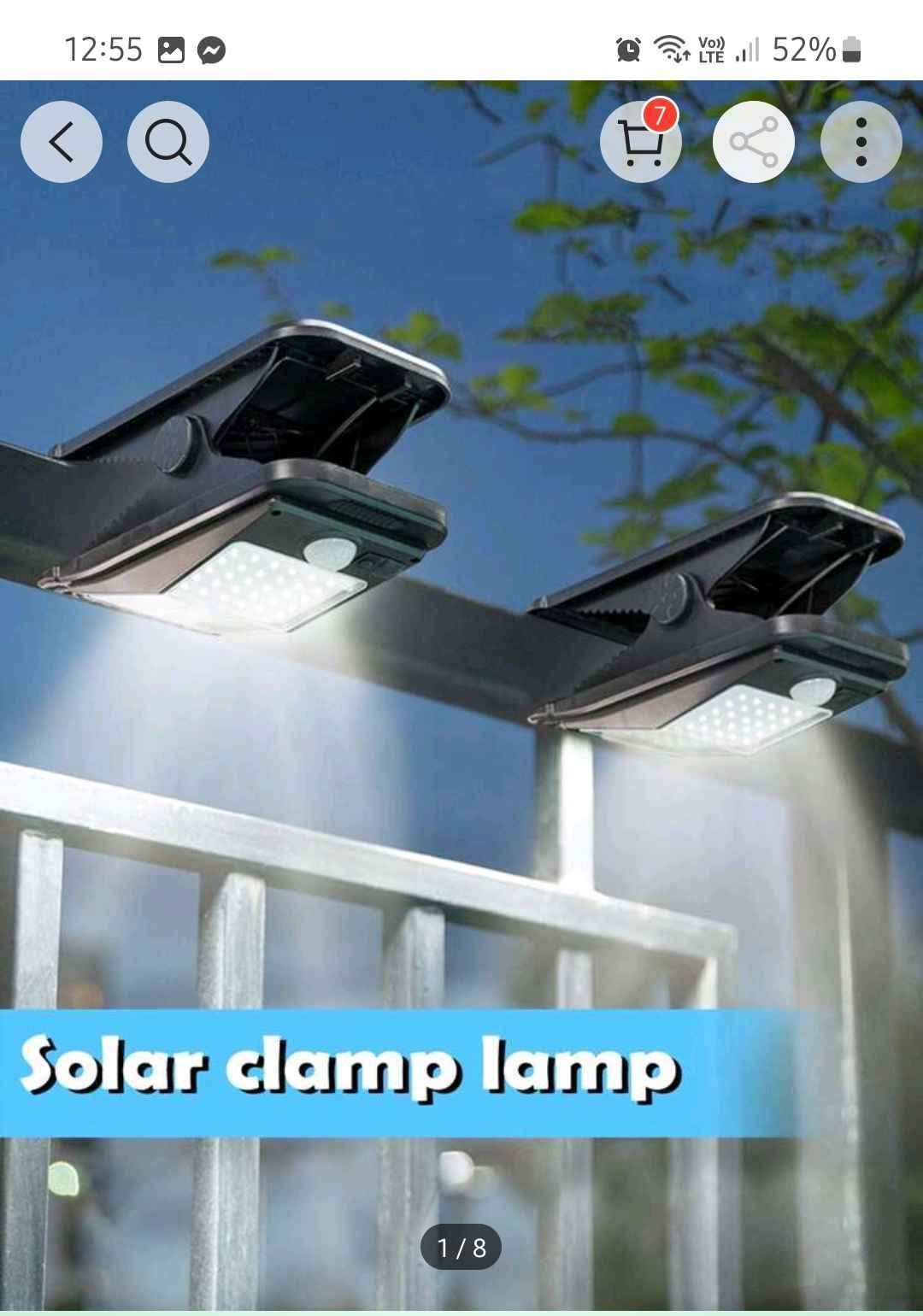 Clip lamp