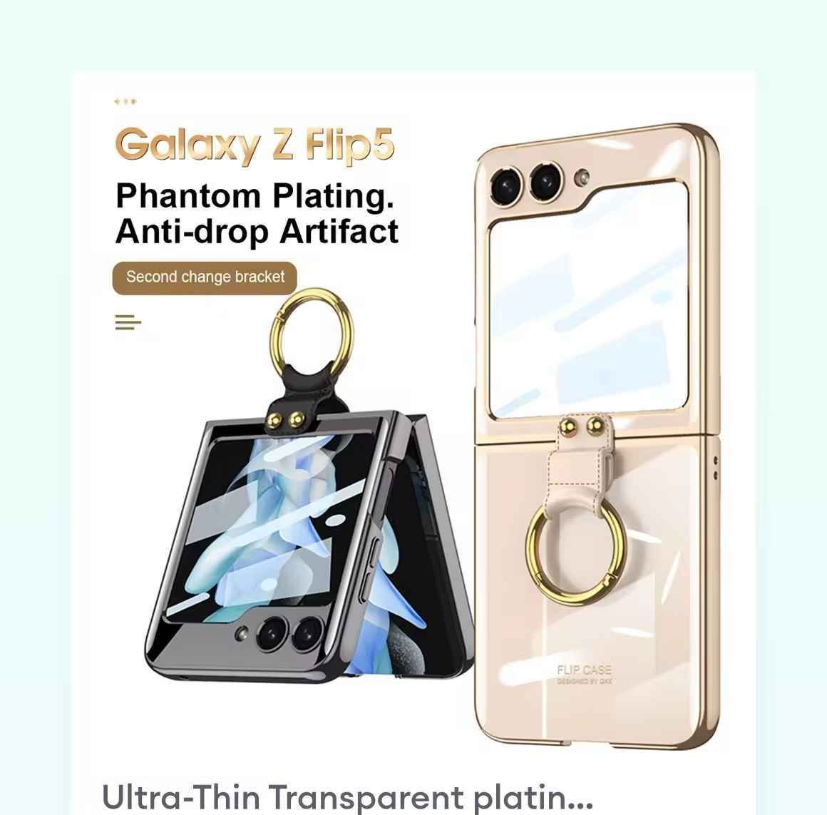 Flip 5 Clear case