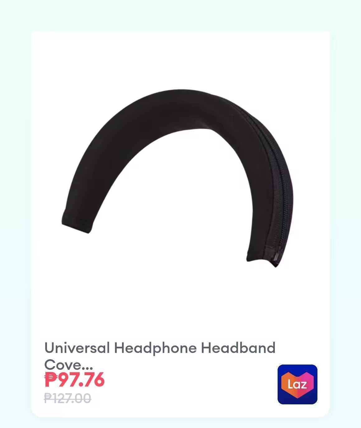 (Mon) Headphone cover