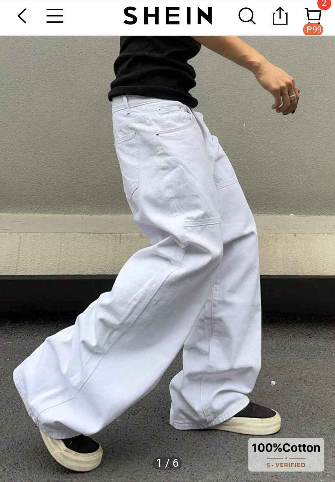 Craig - white pants