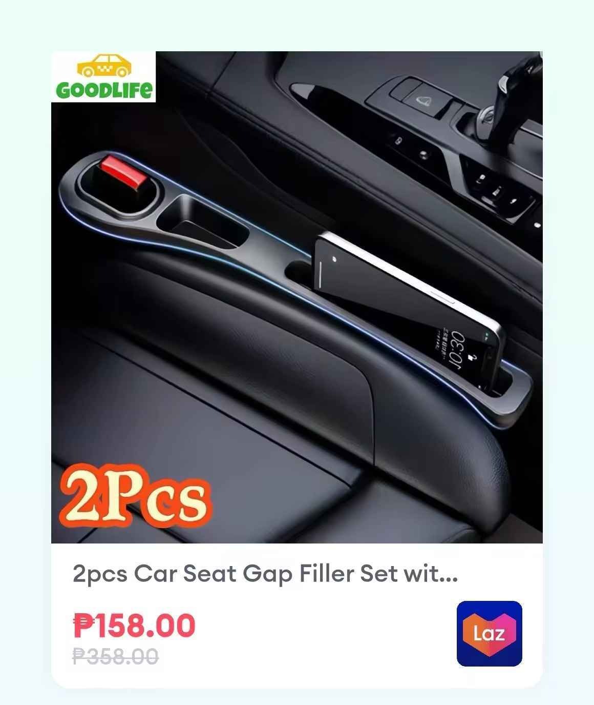 Mon - Car seat gap filler