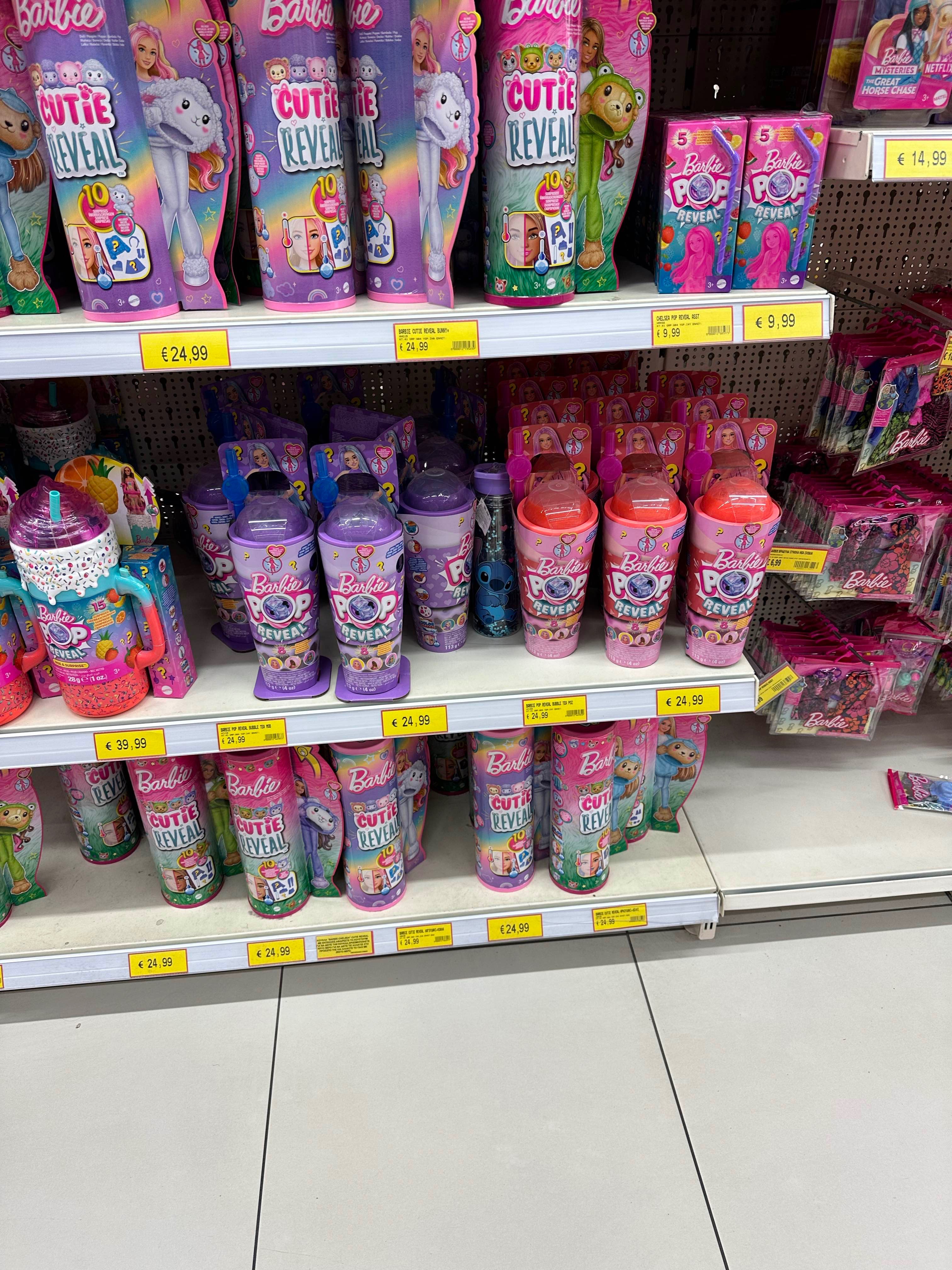 Барби в тубе из Jumbo