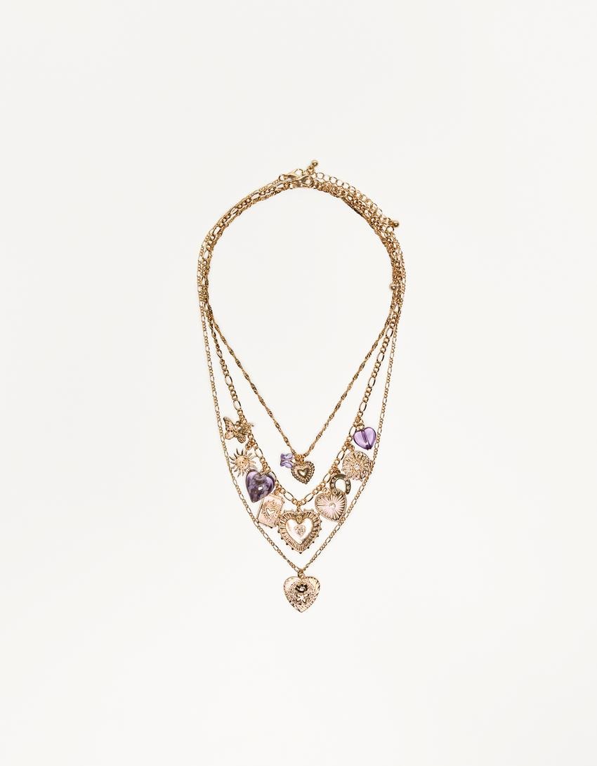 3-pack of pendant necklaces