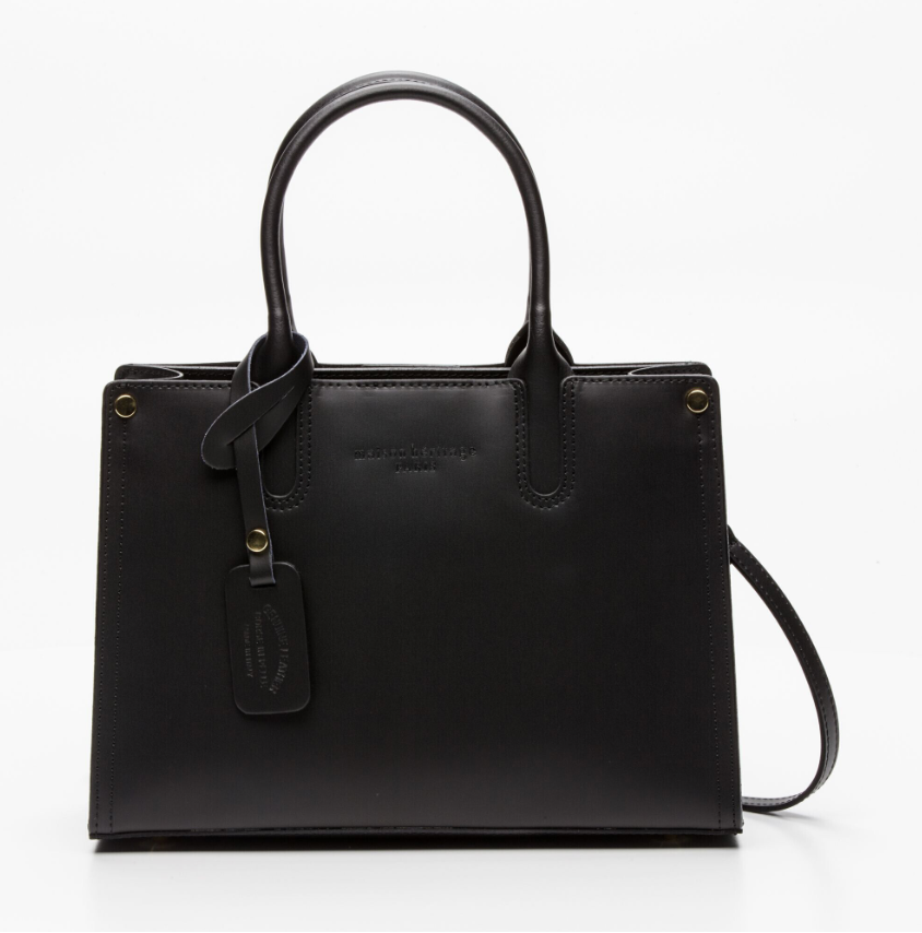 Sac à main Pure - cuir - noir