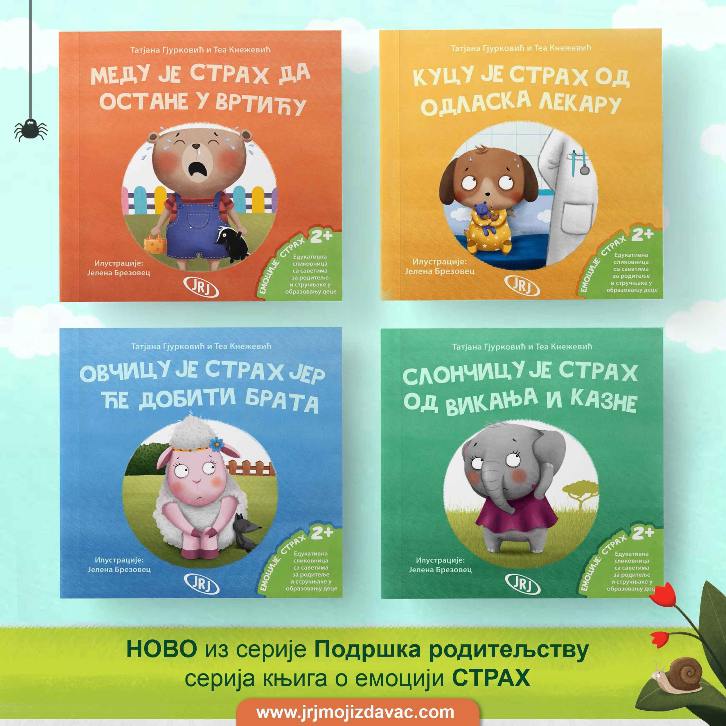 МЕДУ ЈЕ СТРАХ ДА ОСТАНЕ У ВРТИЋУ, КУЦУ ЈЕ СТРАХ ОД ОДЛАСКА ЛЕКАРУ, ...