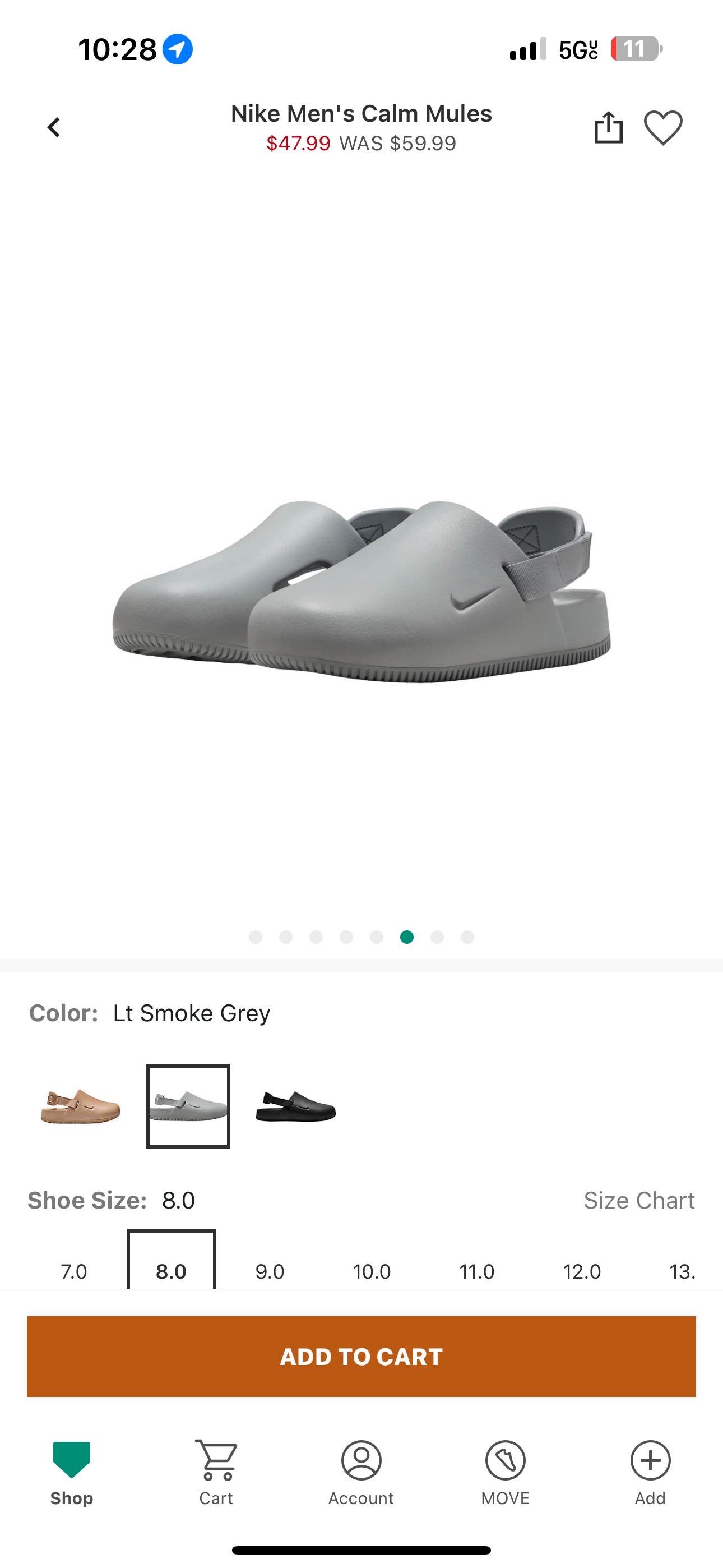 Nike Men's Calm Mules