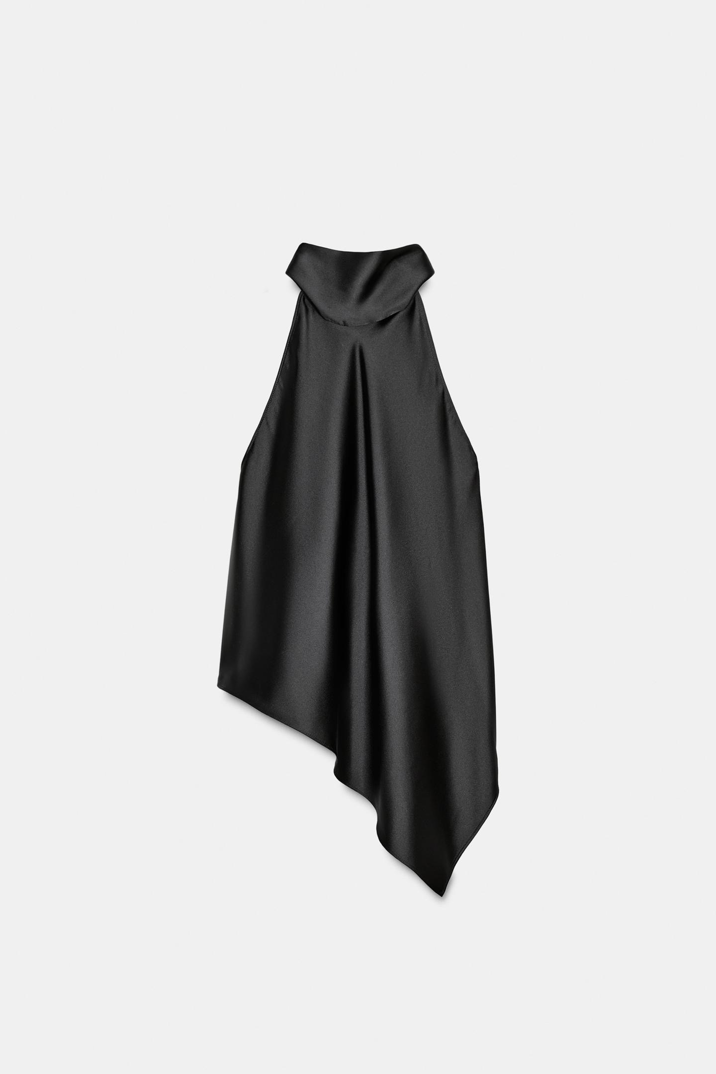 Top Halter Asymétrique