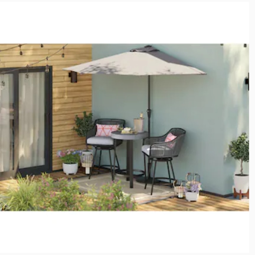 Greywood 3-Piece Patio Dining Set