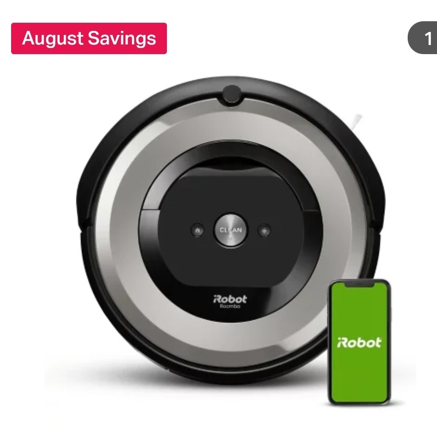 iRobot Roomba e5 (5134) Wi-Fi Connected Robot Vacuum