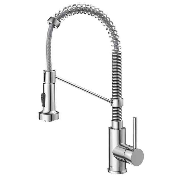 Bolden Single-Handle Pull-Down Sprayer Kitchen Faucet with Dual Function Spray Head in Chrome