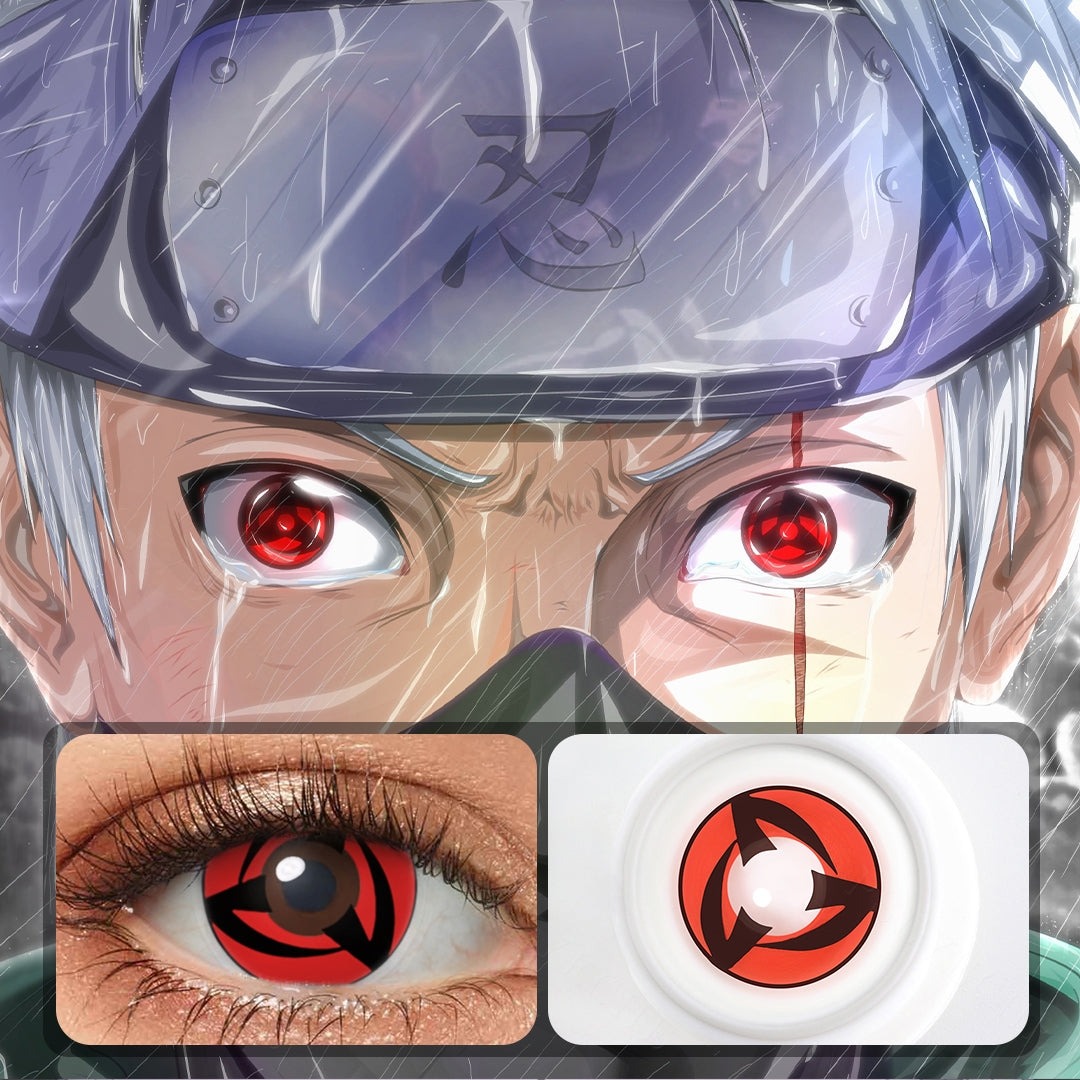 Sharingan Contact Lenses for Naruto Cosplay