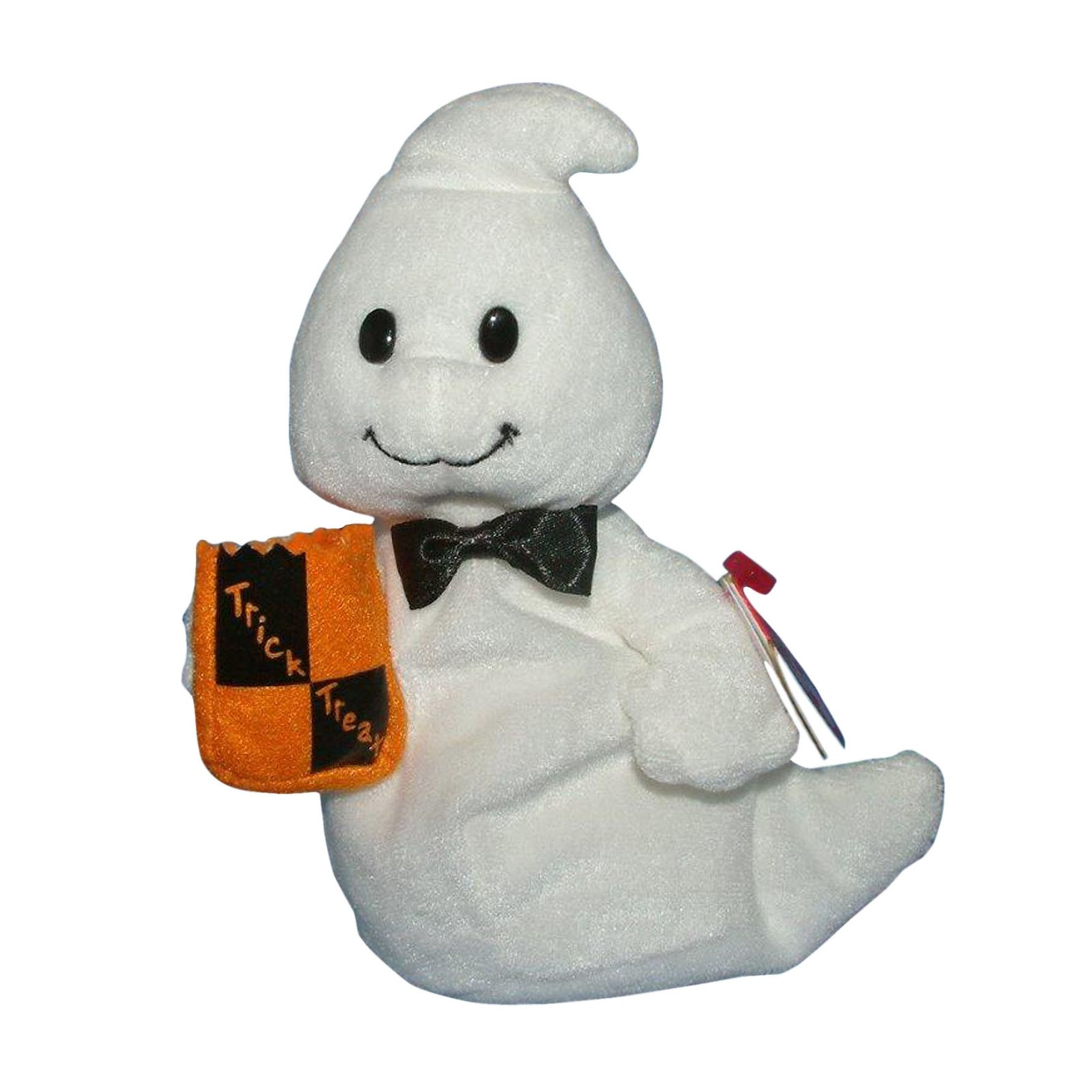 Ty Beanie Baby Ghostio - MWMT (Ghost 2007) Halloween