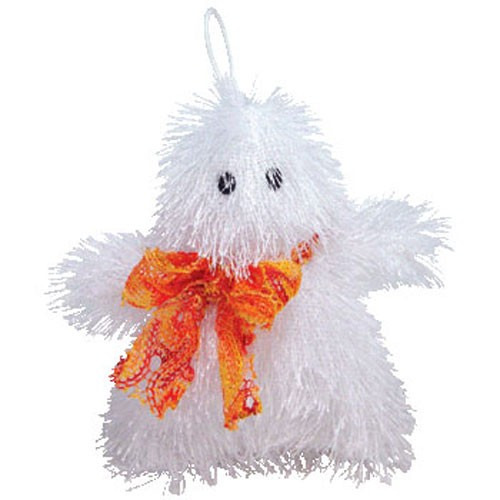 TY Halloweenie Beanie Baby - GHOSTERS the Ghost (4.5 inch) - MWMTs Halloween Toy