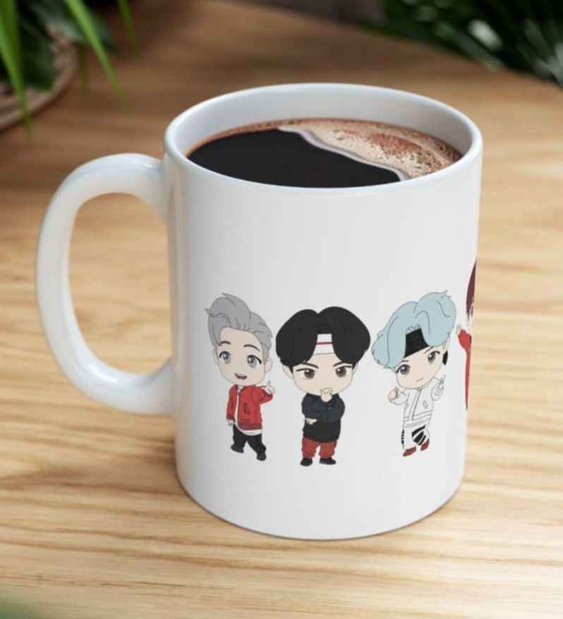 bts tiny tan mug