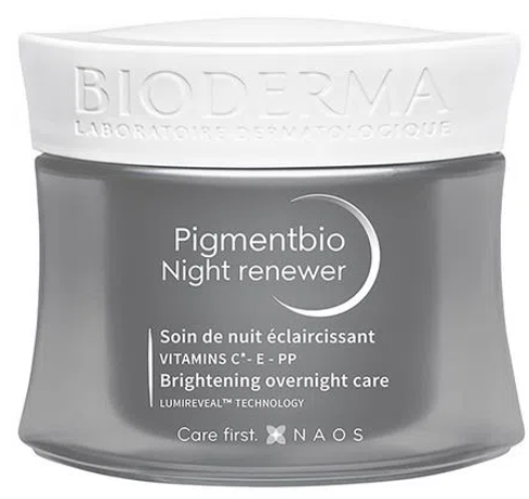 Clareador Noturno Bioderma – Pigmentbio Night Renewer - 50ml