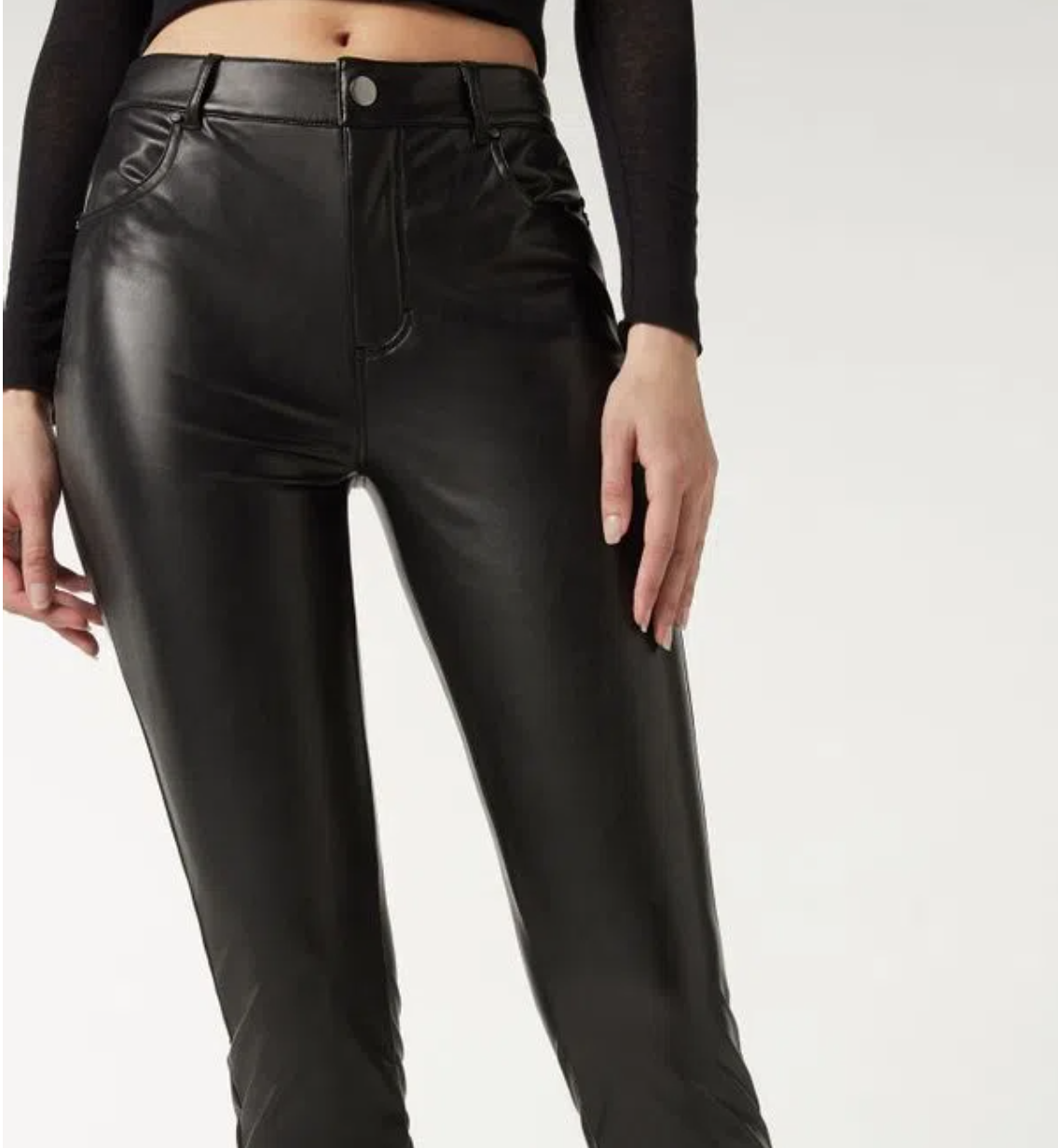 Legging Efeito Couro Térmica - MODP0962 - calzedonia