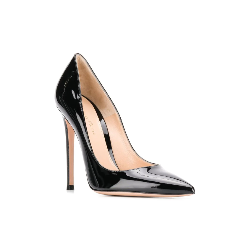 Scarpin 'Gianvito 105' de couro