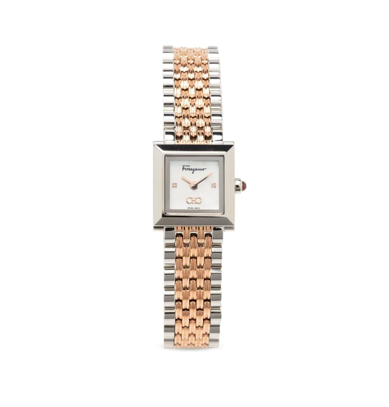 Salvatore Ferragamo Watches Relógio Square quartzo de 19mm