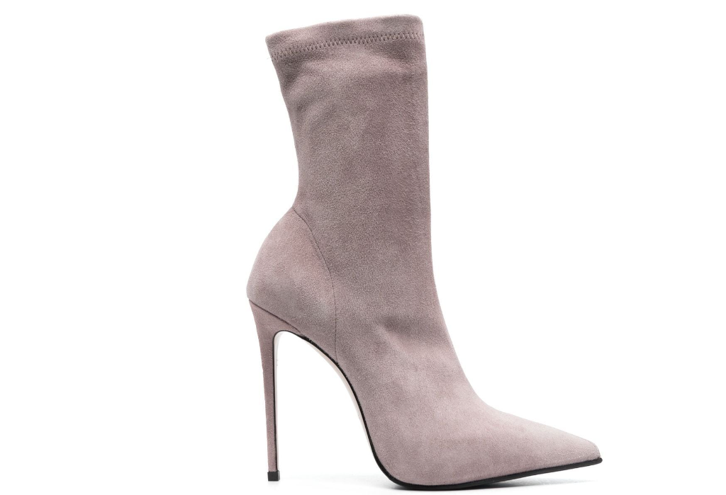 Bota Eva de camurça com salto 120mm