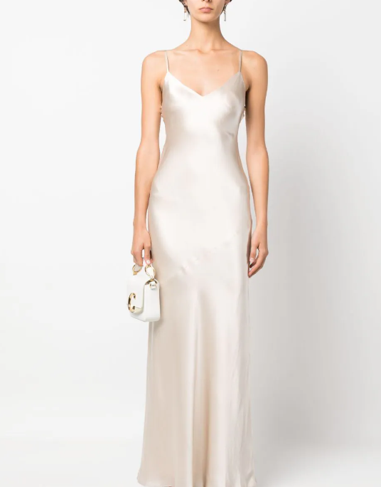 Slip dress longo Serita