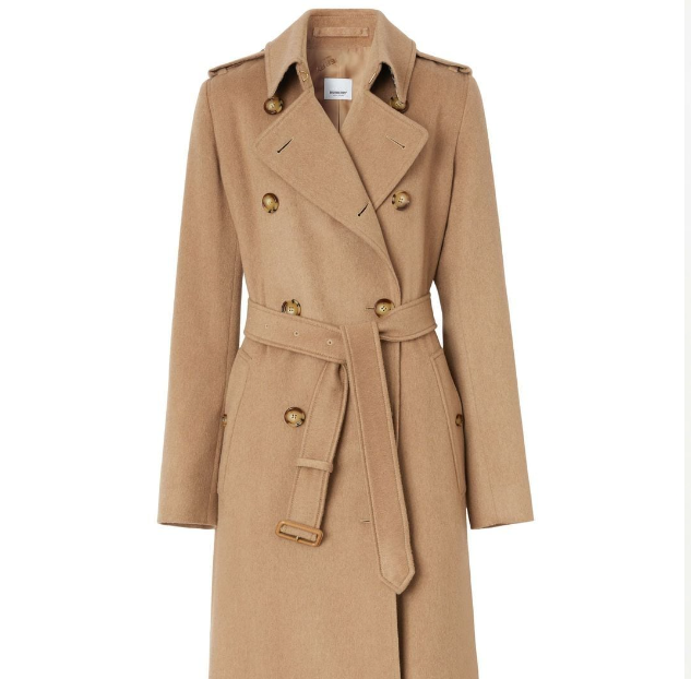 Trench coat Kensington de cashmere
